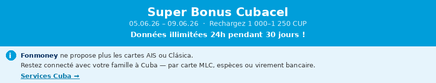 Topup Cubacel