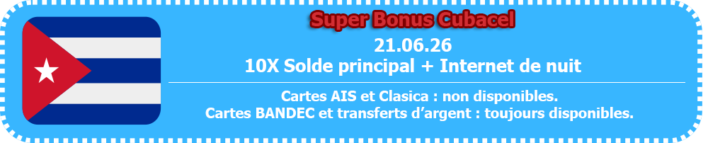 Topup Cubacel